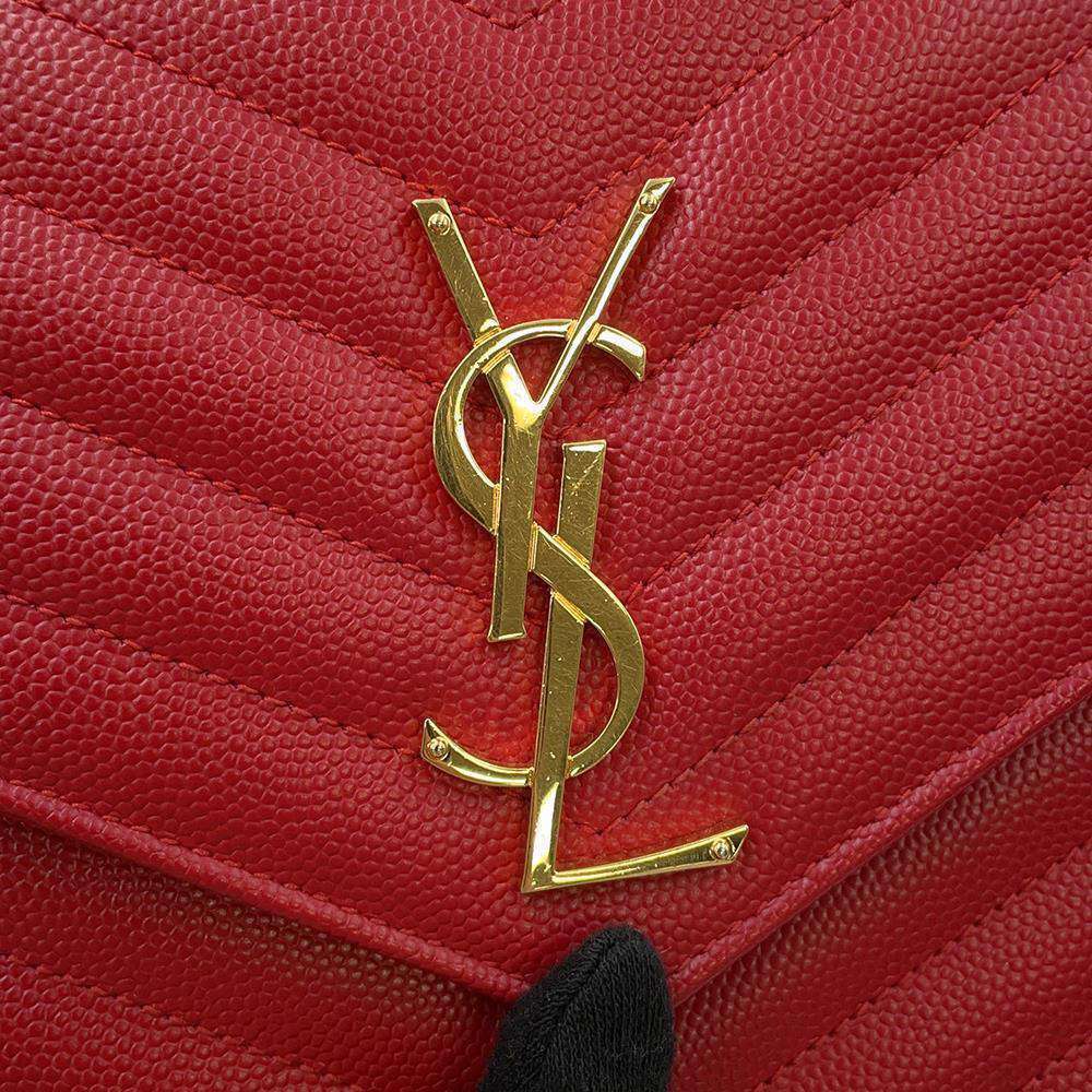 Saint Laurent Paris Chain Wallet Monogram Leather YSL - Picture 11 of 12